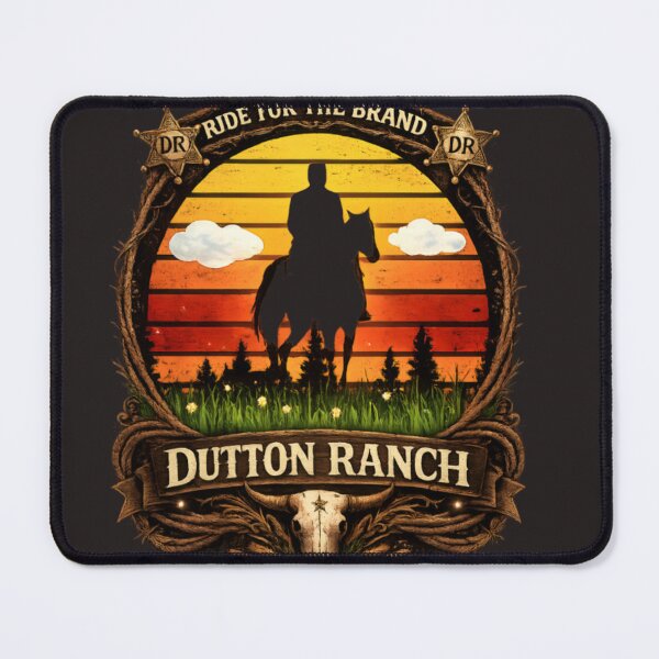 Item preview, Dutton Ranch Ride For The Brand Vintage Western Cowboy designed and sold by CatLovers Studio.
