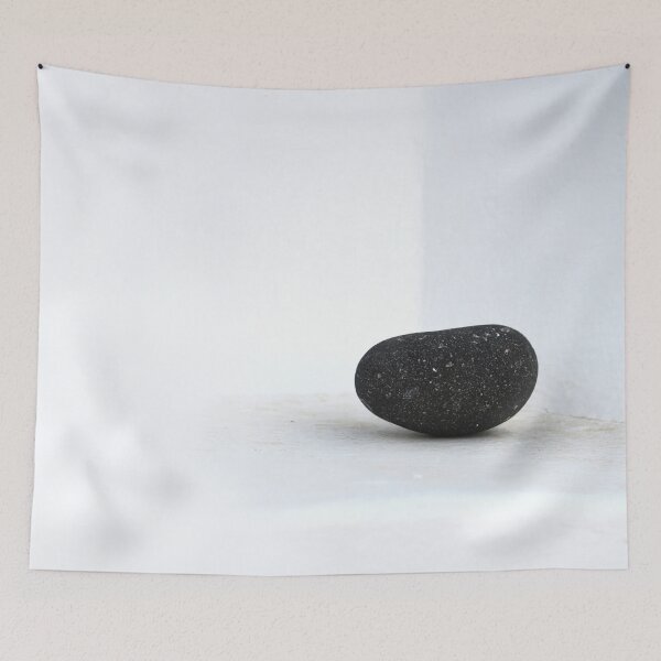 Item preview, The Minimalist Black Stone designed and sold by PrintsProject.