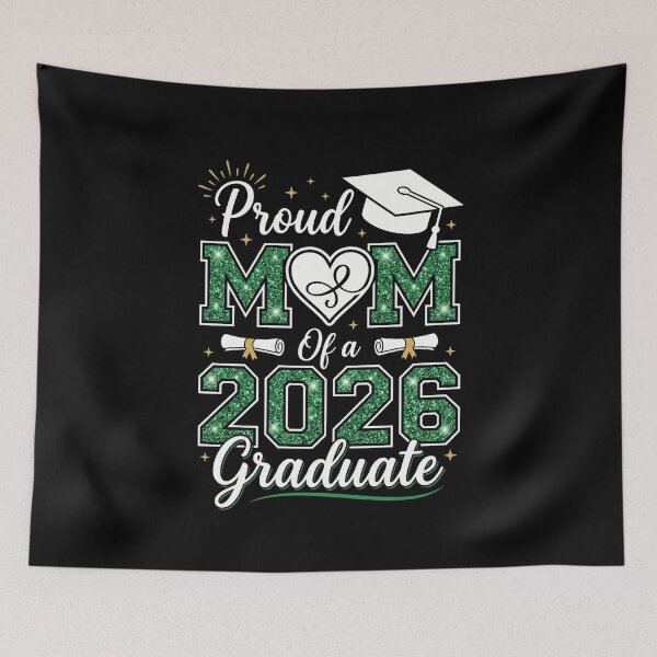 Item preview, Proud Mom Of A 2026 Graduate Motherhood Graduation Celebration designed and sold by SofenArt.