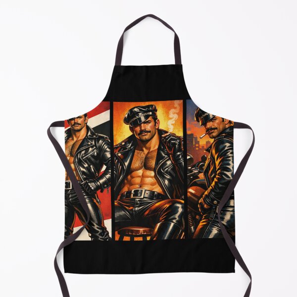 Item preview, Gay Leather Daddy Biker Trio Series Leder Pride Graphic Design designed and sold by ItsAKinkThing.