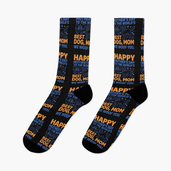 Item preview, Happy Mother's Day To The World's Best Dog, Mom We Woof You Dog Lover Pet Parent designed and sold by SofenArt.