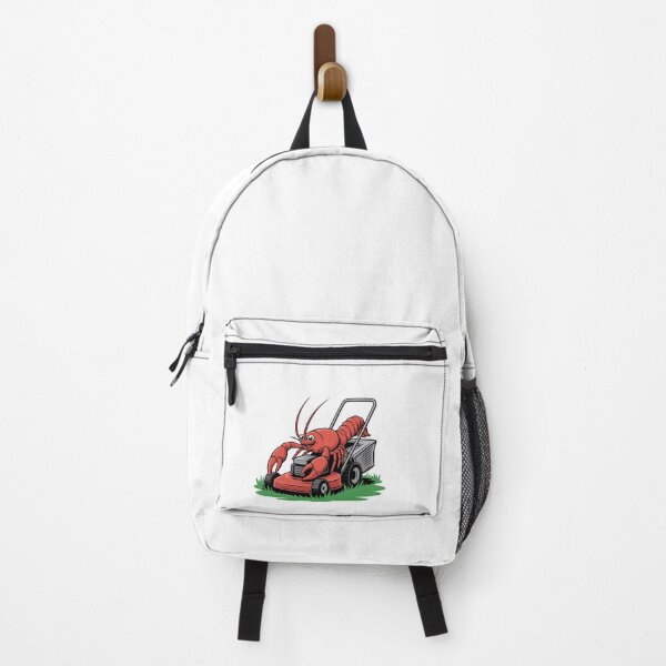 Item preview, Happy Crawfish Riding Lawn Mower Cartoon designed and sold by AbanoubStore.