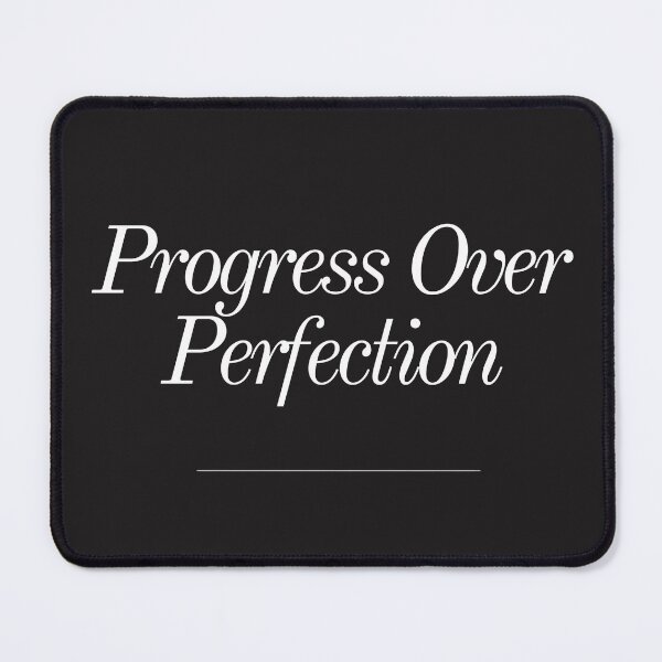 Item preview, Progress Over Perfection | Growth Mindset Quote designed and sold by Noxivora.