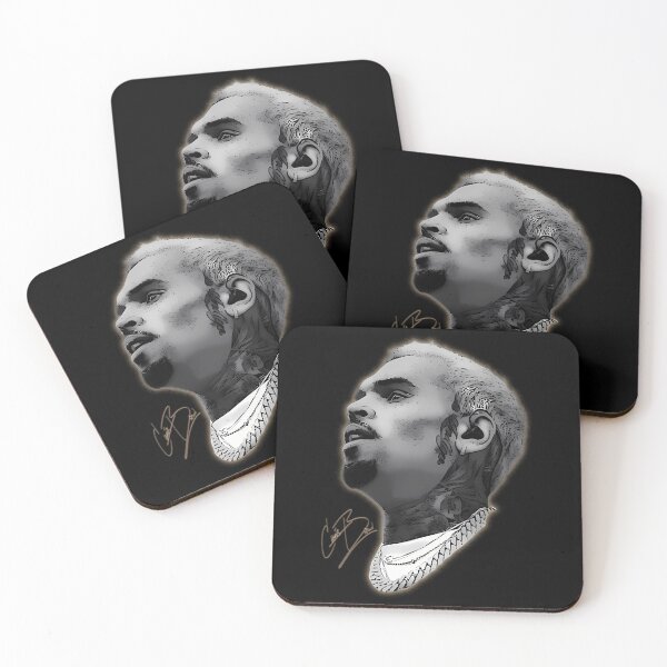 Item preview, Chris Brown Singer Tour Big Face designed and sold by ValdstoreArt.