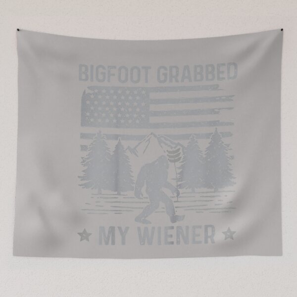 Item preview, Bigfoot Grabbed My Wiener Bigfoot Steal My Wiener designed and sold by GreggRoss.