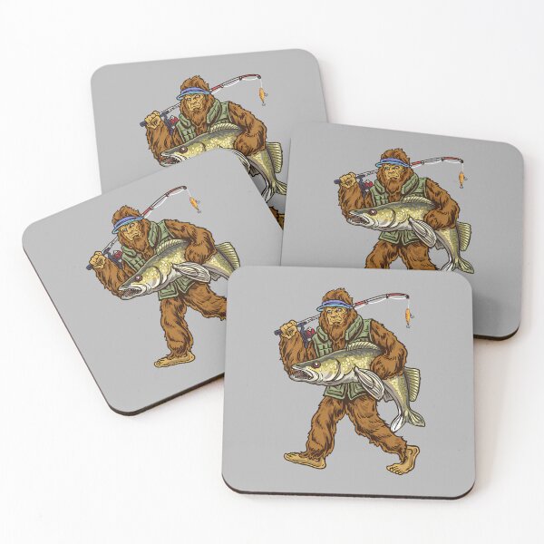 Item preview, Walleye Fishing Sauger Hunting Bigfoot Fishermen designed and sold by ArleneRowe.