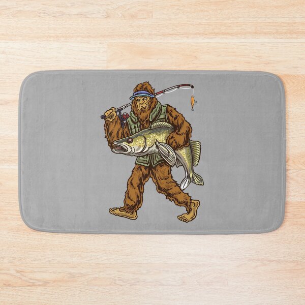 Item preview, Walleye Fishing Sauger Hunting Bigfoot Fishermen designed and sold by ArleneRowe.