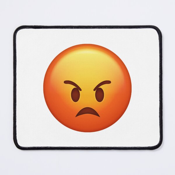 Item preview, Pouting Angry Emoji Furious Rage Mood designed and sold by Tom-Riley.