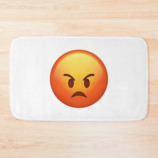 Item preview, Pouting Angry Emoji Furious Rage Mood designed and sold by Tom-Riley.
