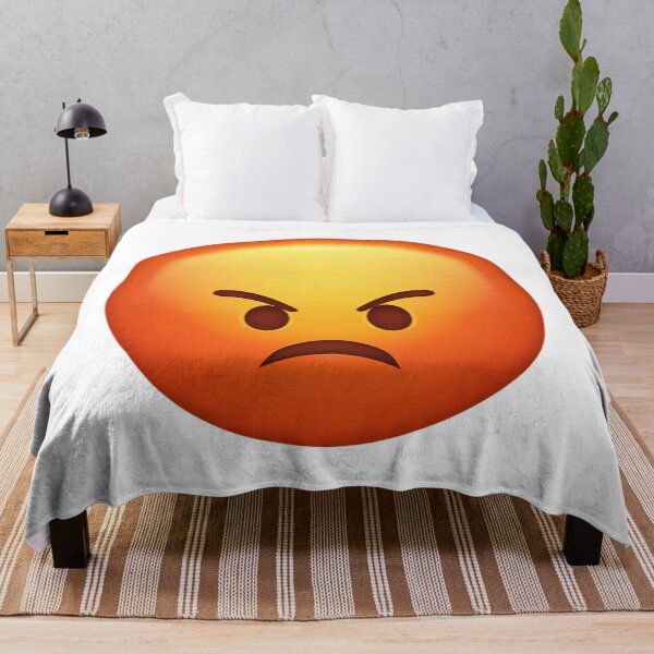 Item preview, Pouting Angry Emoji Furious Rage Mood designed and sold by Tom-Riley.