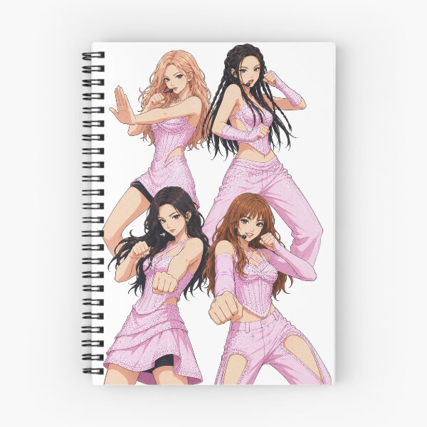 Item preview, Black Pink Anime Manga designed and sold by mangapopstudio.