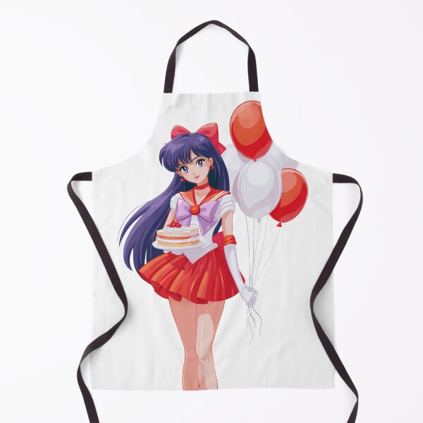 Item preview, Sailor Mars birthday cake party card designed and sold by spiritedmuse.