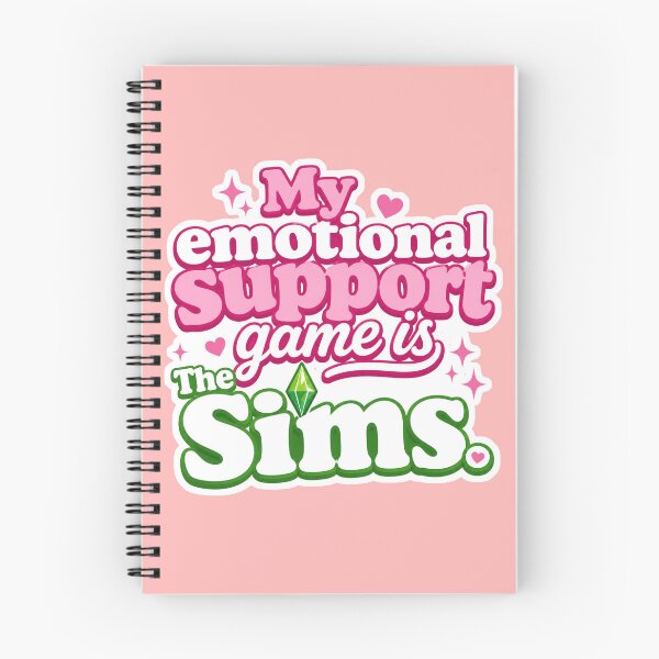Item preview, My Emotional Support Game Is The Sims Funny Cozy Gamer Design designed and sold by TheStephanieRome.