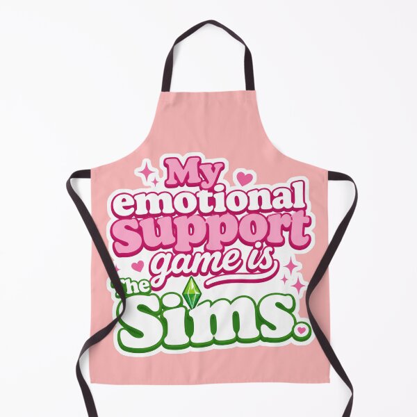 Item preview, My Emotional Support Game Is The Sims Funny Cozy Gamer Design designed and sold by TheStephanieRome.