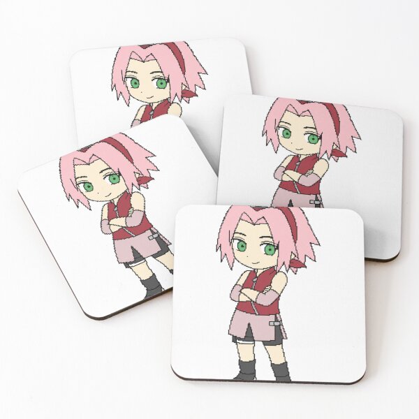 Item preview, Cute Sakura Chibi Anime Sticker designed and sold by ZenOtaku Lab.