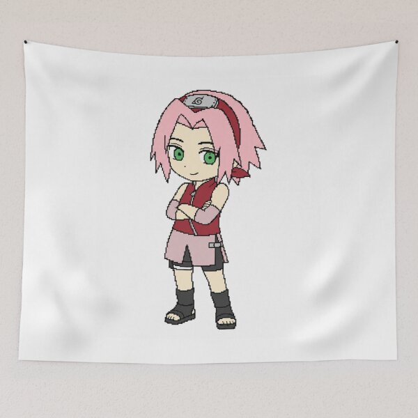 Item preview, Cute Sakura Chibi Anime Sticker designed and sold by ZenOtaku Lab.