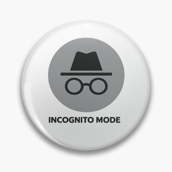 Item preview, Incognito Mode – Minimalist Privacy Design designed and sold by Elegant160.