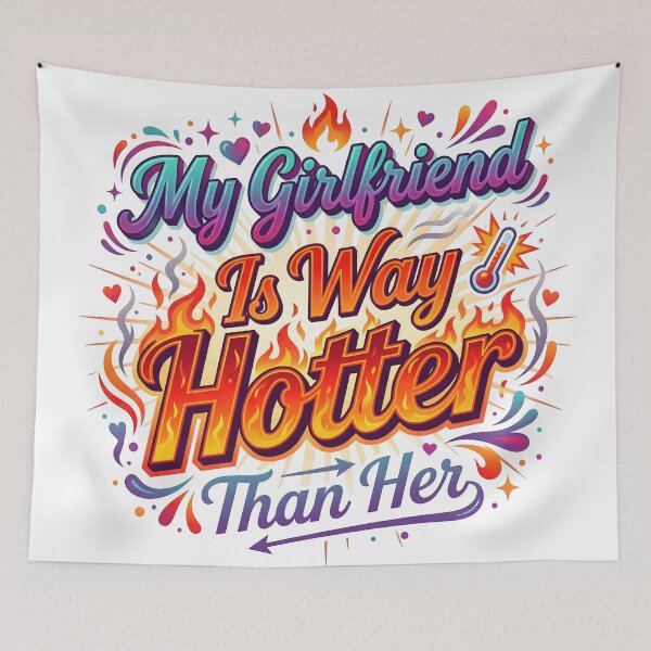 Item preview, hot girlfriend, girlfriend gift, girlfriend shirt, girlfriend ideas, romantic gift designed and sold by TrueArtVibes.
