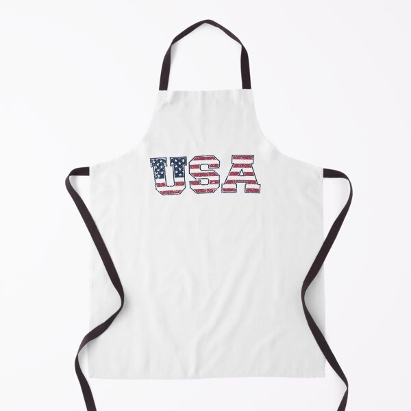 Item preview, USA Worn/Eroded Letters With American Flag (on white) designed and sold by STUDIO-72.