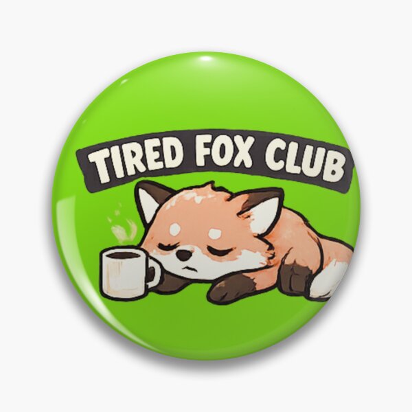 Item preview, Tired Fox Club Funny Sleepy Fox Shirt designed and sold by Hobby-up.