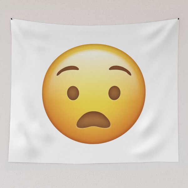 Item preview, Shocked Emoji Panic Reaction Chaos Mood designed and sold by Tom-Riley.