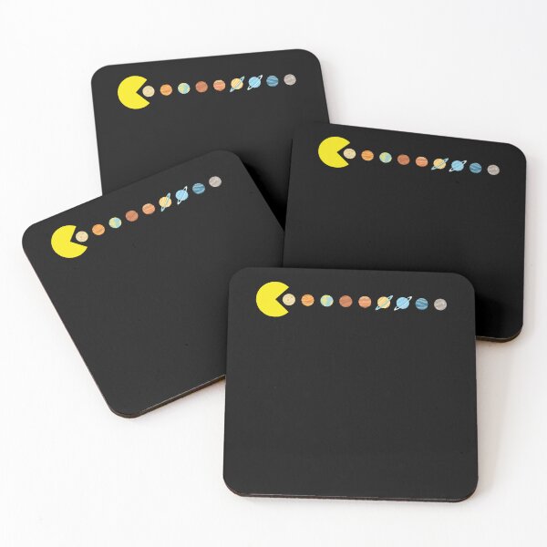 Item preview, Minimalist Solar System Retro Arcade Game Physicist Science Teacher designed and sold by MathWare MathClips.