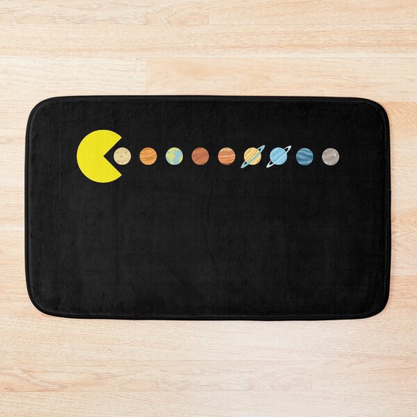 Item preview, Minimalist Solar System Retro Arcade Game Physicist Science Teacher designed and sold by MathWare MathClips.