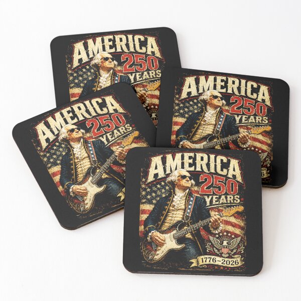 Item preview, george washington playing guitar 250th anniversary designed and sold by jolihanot.
