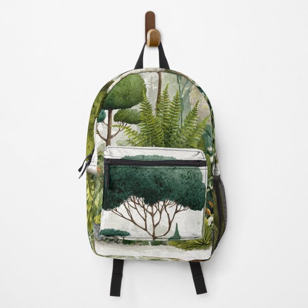 Item preview, Lush Tropical Garden Watercolor Illustration designed and sold by Soul Garden Studio.