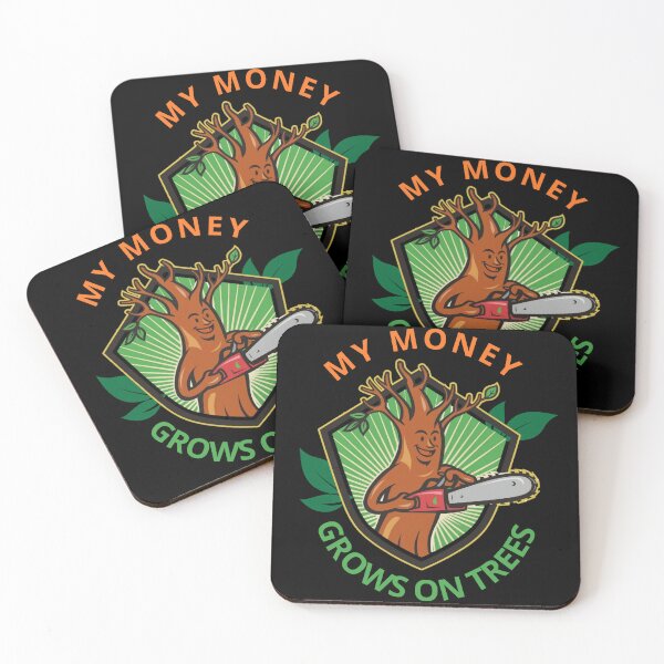 Item preview, My Money Grows On Trees Funny Gifts For Arborists designed and sold by super-think.