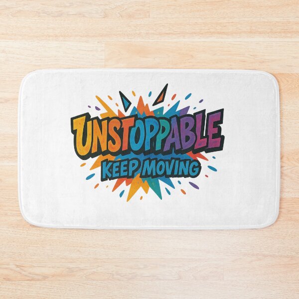 Item preview, Unstoppable Graffiti Art – Keep Moving Motivational Urban Design designed and sold by Gletschie.