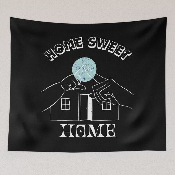 Aperçu de l'œuvre Home Sweet Home. créée et vendue par Dinasshop.