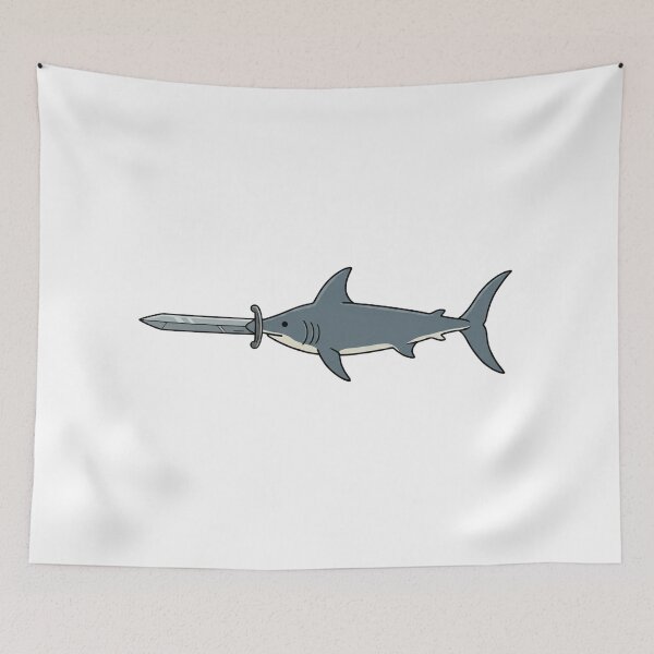 Item preview, swordfish sticker designed and sold by Trendsfy.