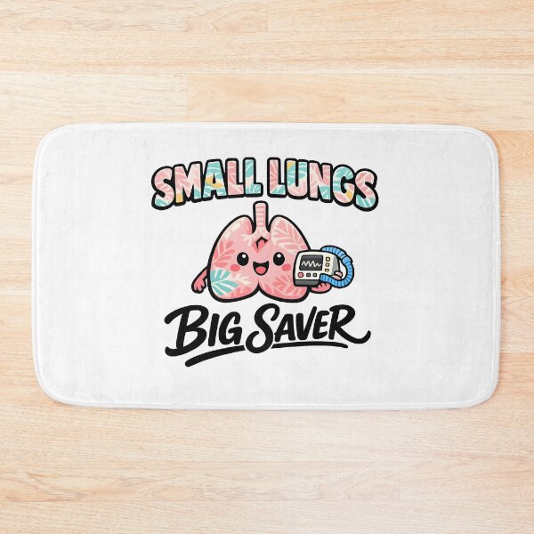 Item preview, Cute Small Lungs Respiratory Therapist RT Kawaii Pulmonary Care Medical Humor Design for Respiratory Therapy Week designed and sold by ClinicalHubs.
