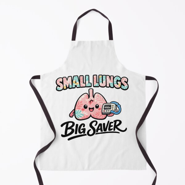 Item preview, Cute Small Lungs Respiratory Therapist RT Kawaii Pulmonary Care Medical Humor Design for Respiratory Therapy Week designed and sold by ClinicalHubs.
