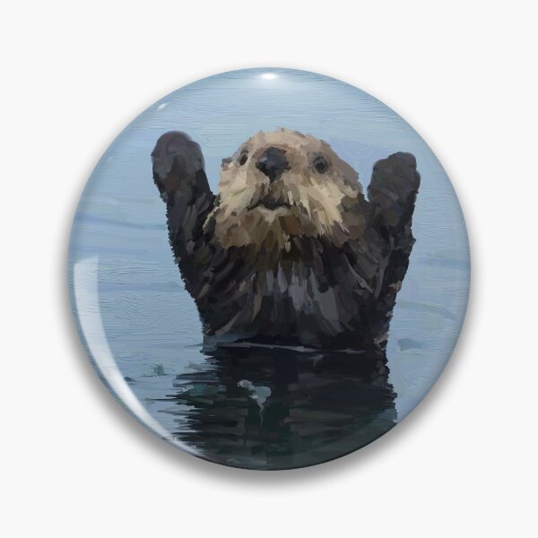 Item preview, happy otter designed and sold by valessketch.