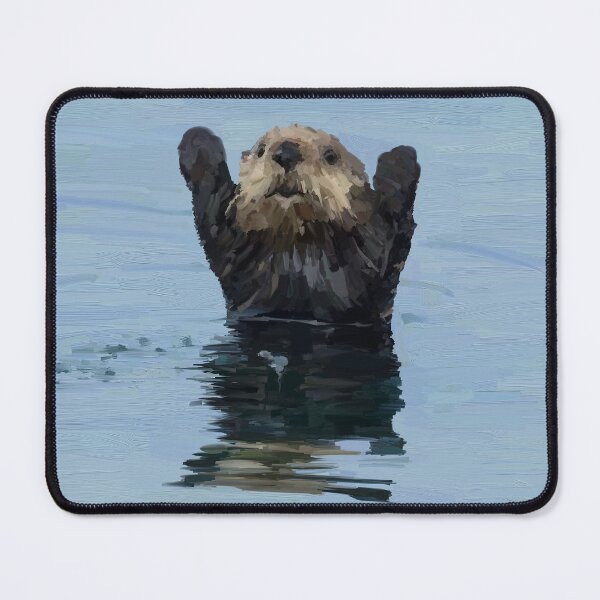 Item preview, happy otter designed and sold by valessketch.