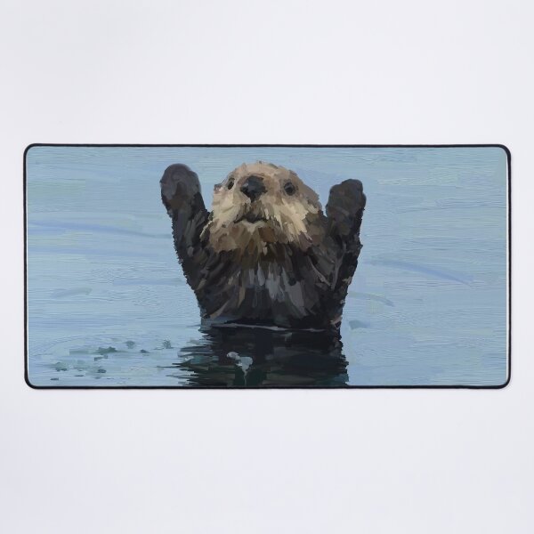 Item preview, happy otter designed and sold by valessketch.