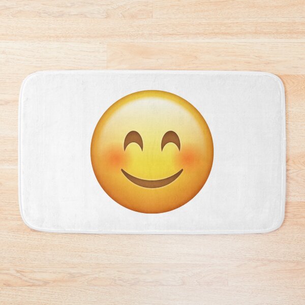 Item preview, Blushing Smile Emoji Wholesome Happy Vibes designed and sold by Tom-Riley.