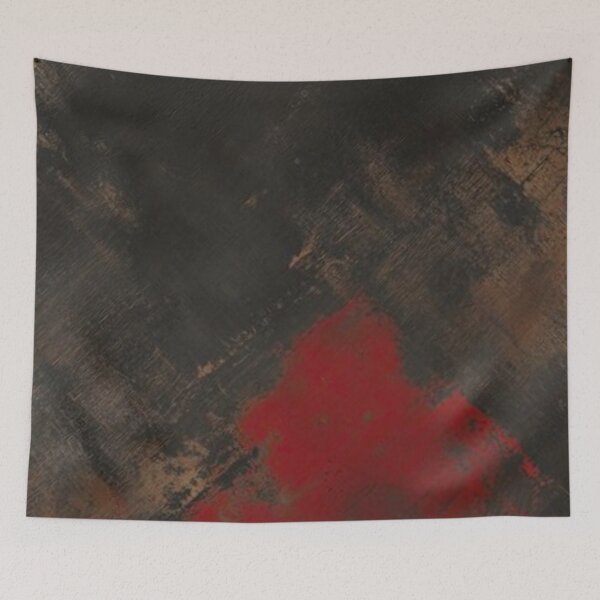 Item preview, Abstract Red Black and Gold Pattern designed and sold by ZedColors.