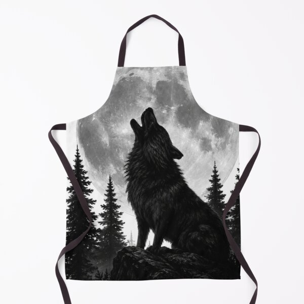 Item preview, Lone Wolf Dark Aesthetic Moon Design designed and sold by NovaInfinityStudio.