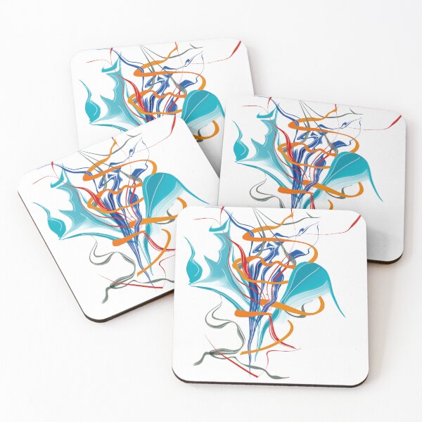 Item preview, let’s dance - contemporary, fine line, abstract art designed and sold by simplyart767.