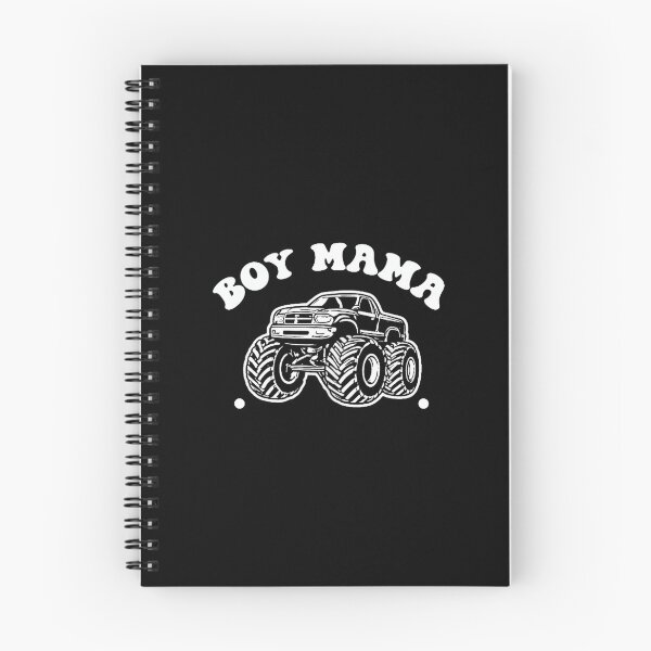 Item preview, Boy Mama Powered By Coffee Chaos and Monster Trucks 2 Sides designed and sold by AndersonLFernan.
