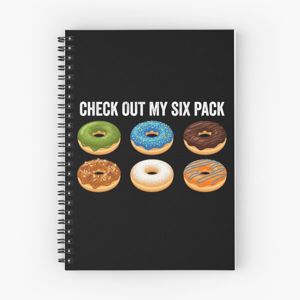 Item preview, Funny Donut Six Pack Gym Graphic - Hilarious Fitness Parody for Men and Women designed and sold by Alexis Art Collection.