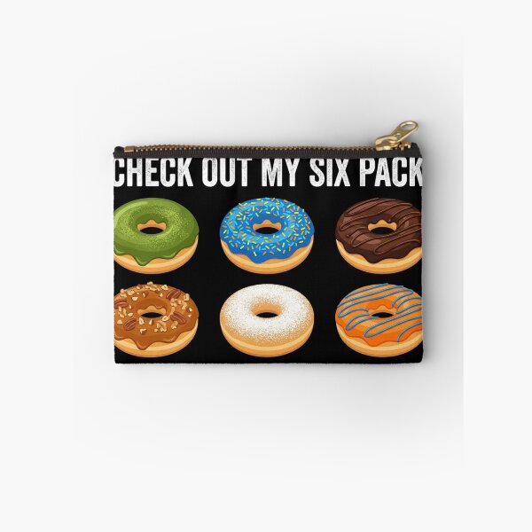 Item preview, Funny Donut Six Pack Gym Graphic - Hilarious Fitness Parody for Men and Women designed and sold by Alexis Art Collection.