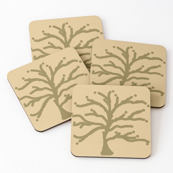 Item preview, Simple Scandinavian Brown Tree Pattern designed and sold by Ailiida.