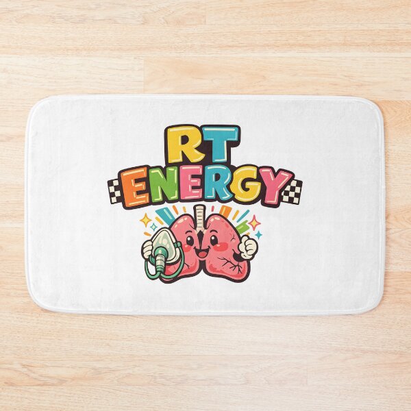 Item preview, Cute RT Energy Kawaii Lungs Respiratory Therapist Funny Pulmonary Care Design for Respiratory Care Week designed and sold by ClinicalHubs.