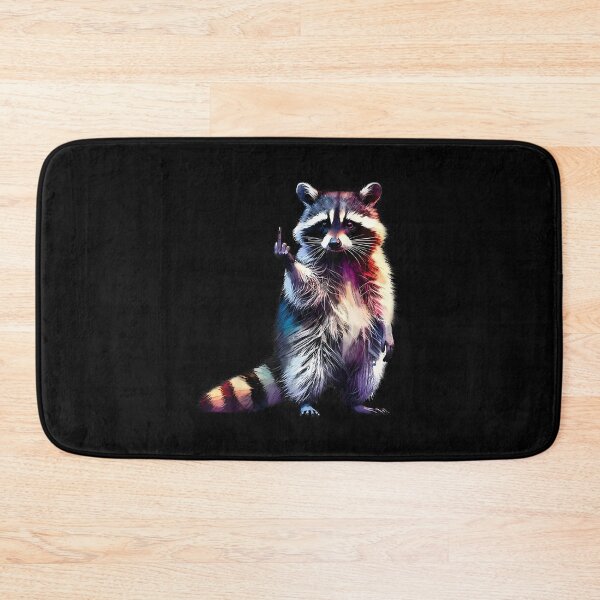 Item preview, Raccoon Middle Finger Trash Panda Racoon Sarcastic Humor designed and sold by NatalieCWilk.