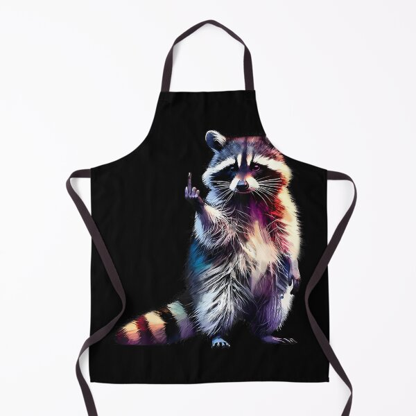 Item preview, Raccoon Middle Finger Trash Panda Racoon Sarcastic Humor designed and sold by NatalieCWilk.