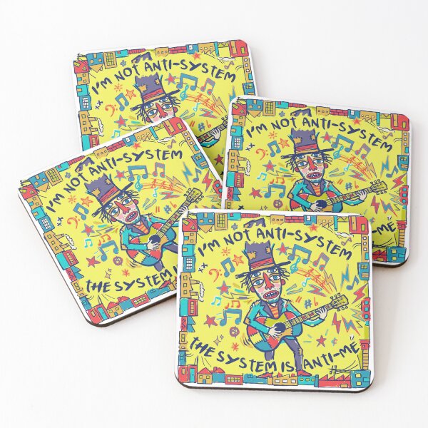 Item preview, I'm Not Anti System the System Is Anti Me designed and sold by sXe-art.